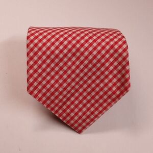 03. Tommy Hilfiger Red & Blue Checkered box Necktie